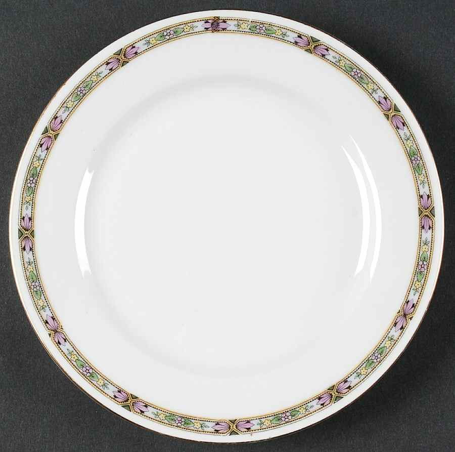 The Hanover Bread & Butter Plate by E & A Muller-1