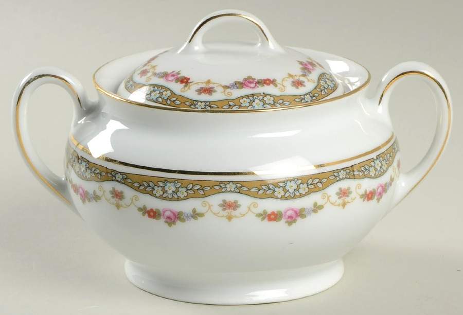 The Moran Sugar Bowl & Lid by E & A Muller-1