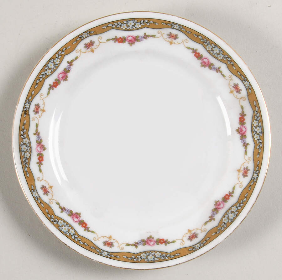 The Moran Bread & Butter Plate by E & A Muller-1