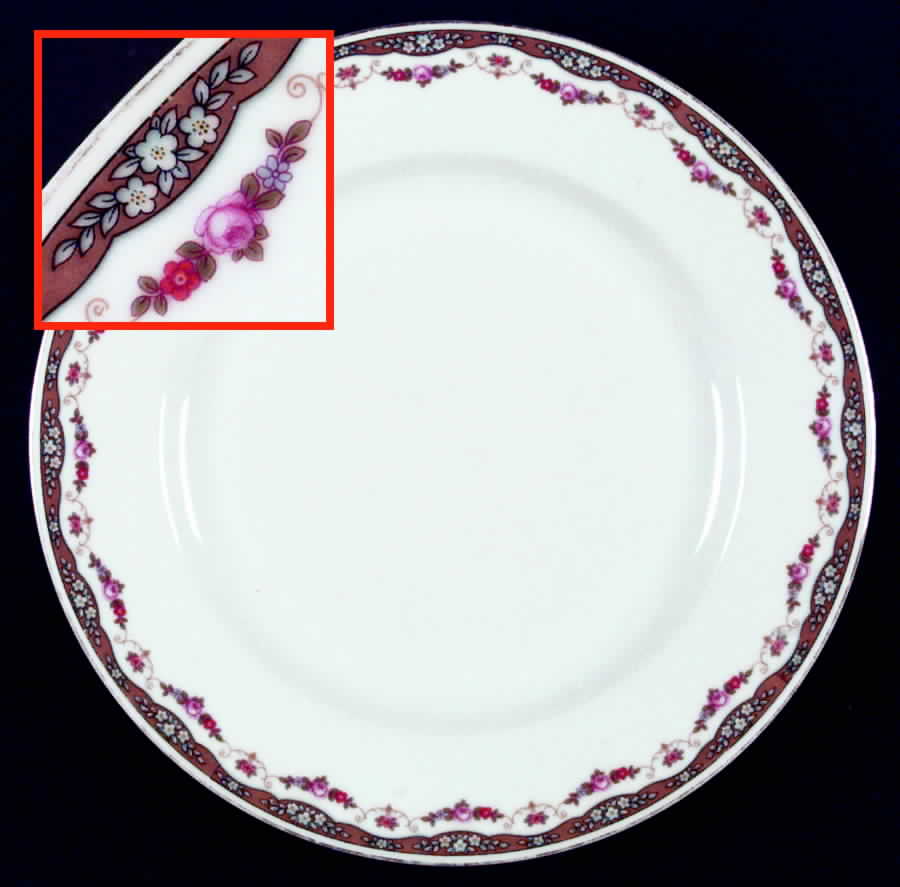 The Moran Dinner Plate by E & A Muller-1