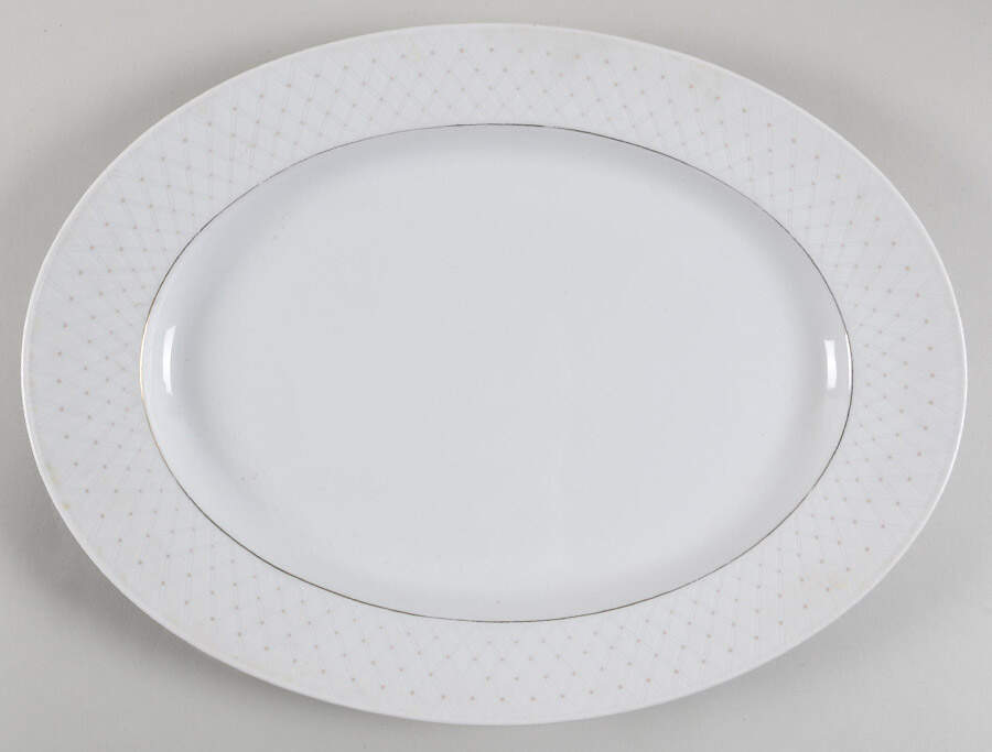 Cameo 15" Oval Serving Platter by Easterling-1