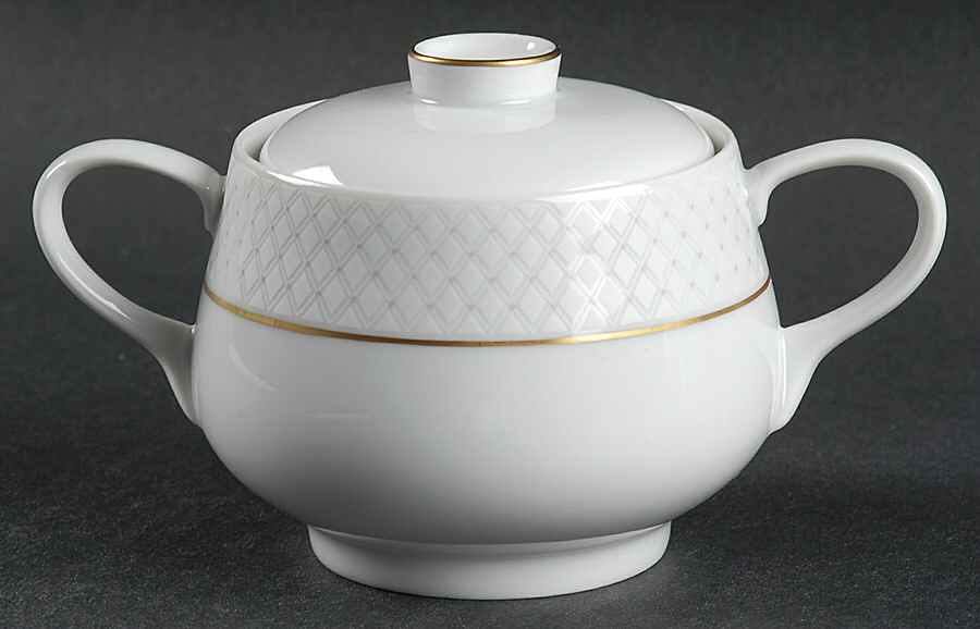 Cameo Sugar Bowl & Lid by Easterling-1