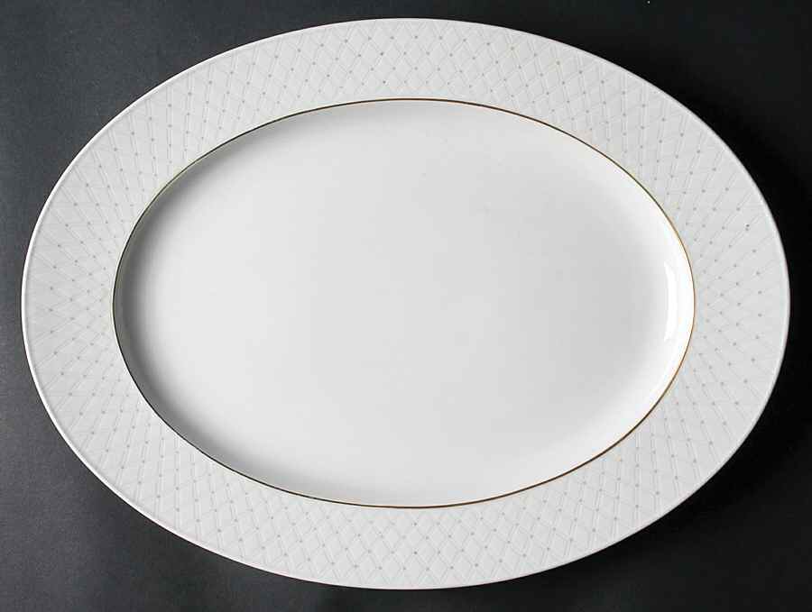 Cameo 16" Oval Serving Platter by Easterling-1