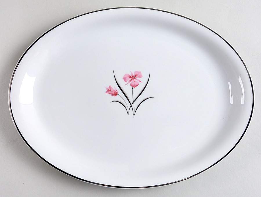 Caprice 12" Oval Serving Platter by Easterling-1