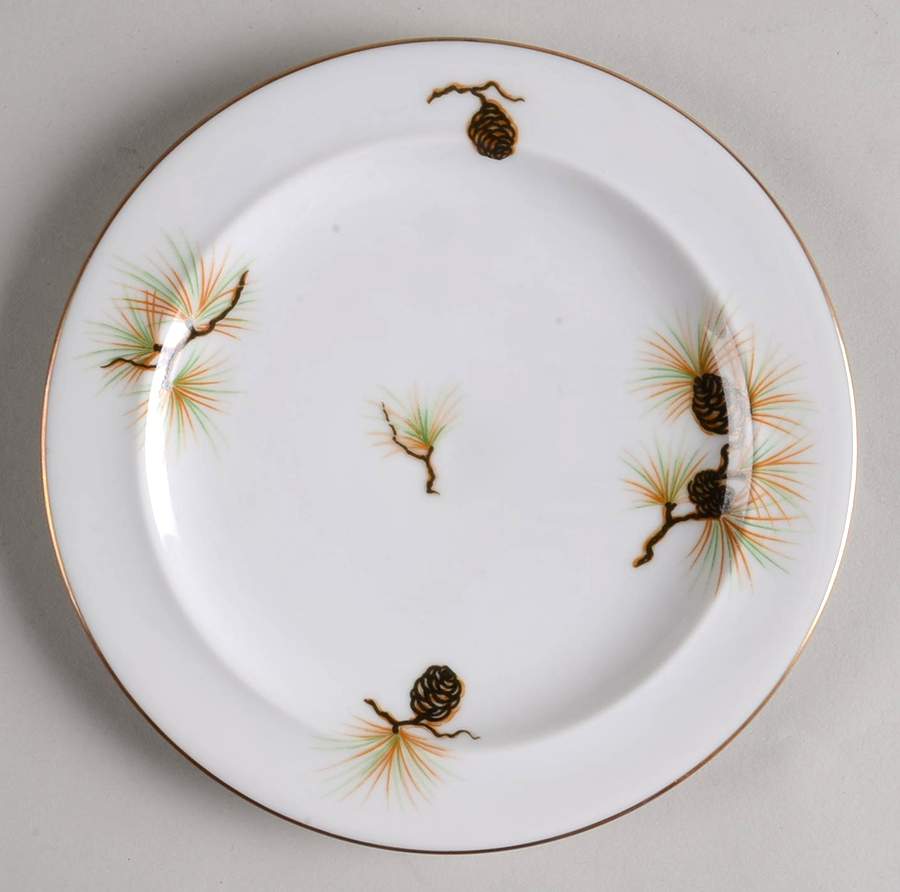 Canadian Pine Bread & Butter Plate by Easterling-1