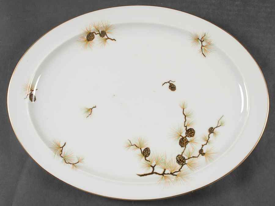 Canadian Pine 14" Oval Serving Platter by Easterling-1