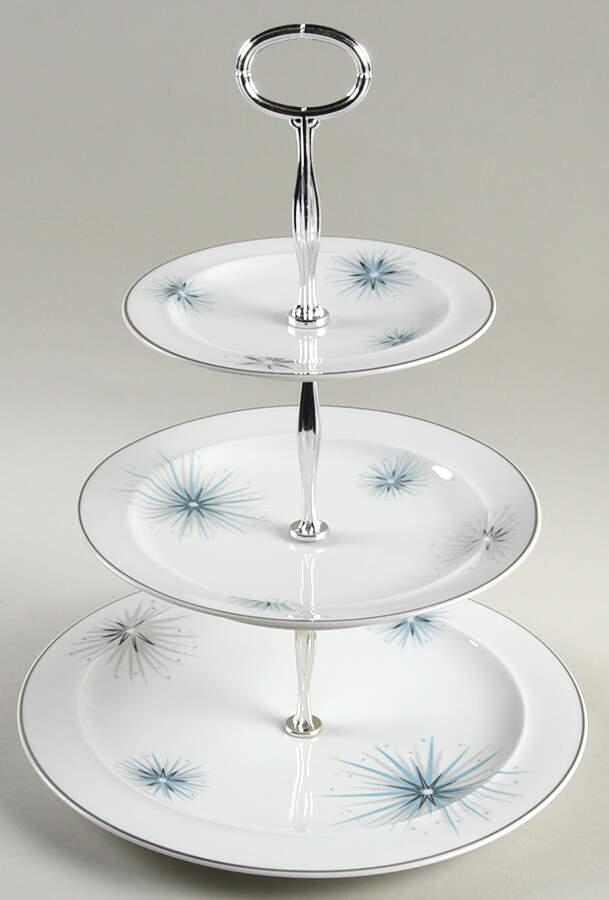 Celestial 13 7/8"-14 1/4" 3-Tiered Serving Tray(DP,SP,BB) HC by Easterling-1