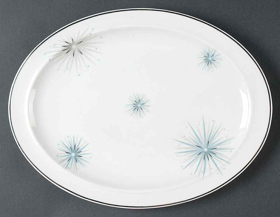Celestial 12" Oval Serving Platter by Easterling-1