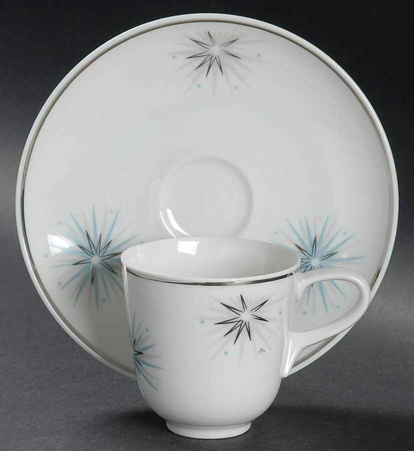 Celestial Flat Demitasse Cup & Saucer Set by Easterling-1