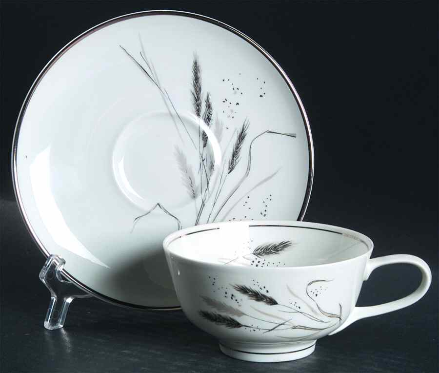 Ceres (Coupe) Footed Cup & Saucer Set by Easterling-1