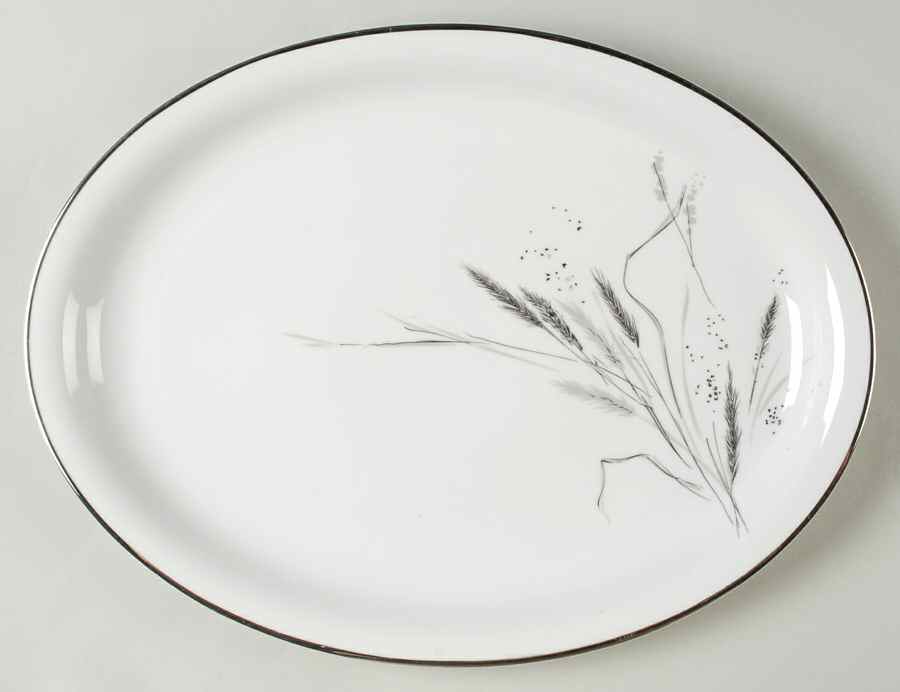 Ceres (Coupe) 14" Oval Serving Platter by Easterling-1
