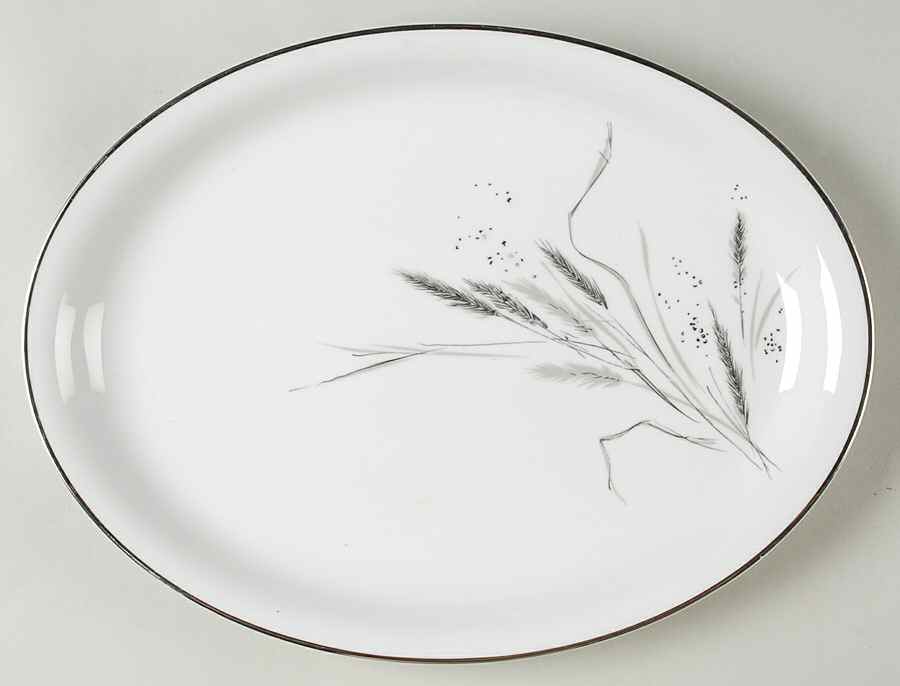 Ceres (Coupe) 12" Oval Serving Platter by Easterling-1