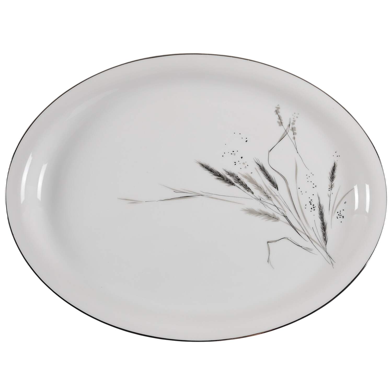 Ceralia 14" Oval Serving Platter by Easterling-1