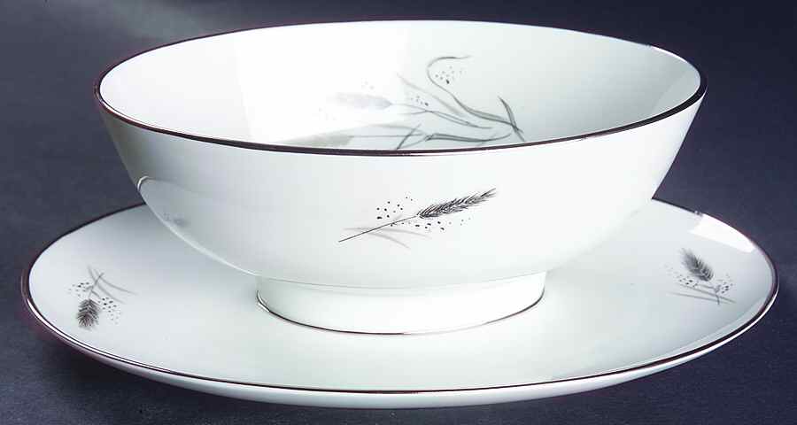 Ceralia Gravy Boat with Attached Underplate by Easterling-1