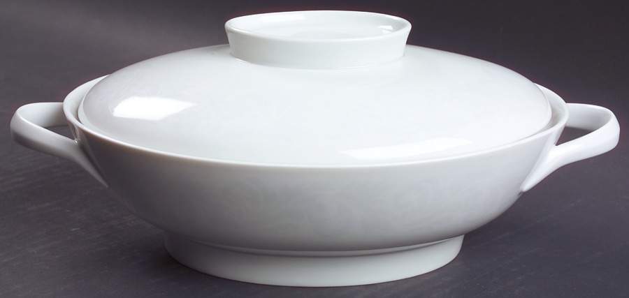 Damask Oval Covered Vegetable by Easterling-1