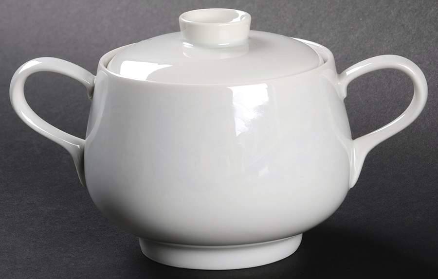 Damask Sugar Bowl & Lid by Easterling-1