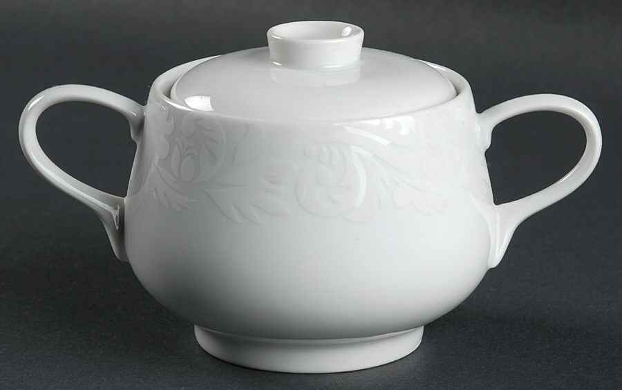 Double Damask Sugar Bowl & Lid by Easterling-1