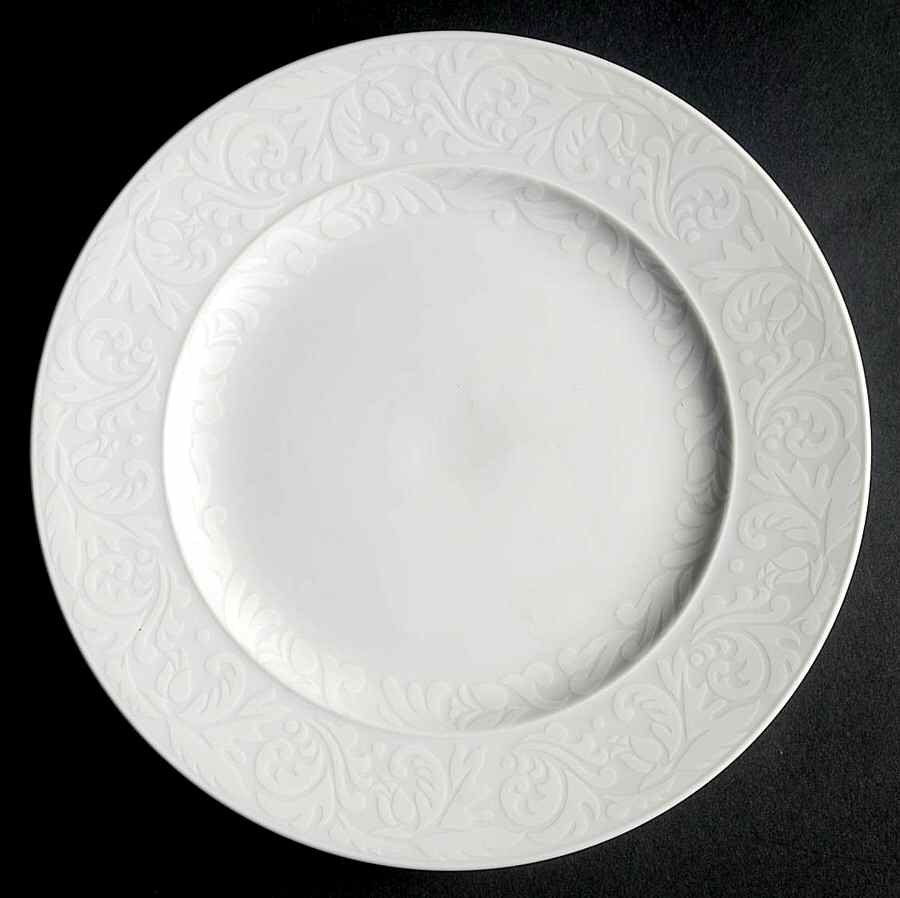 Double Damask Salad Plate by Easterling-1