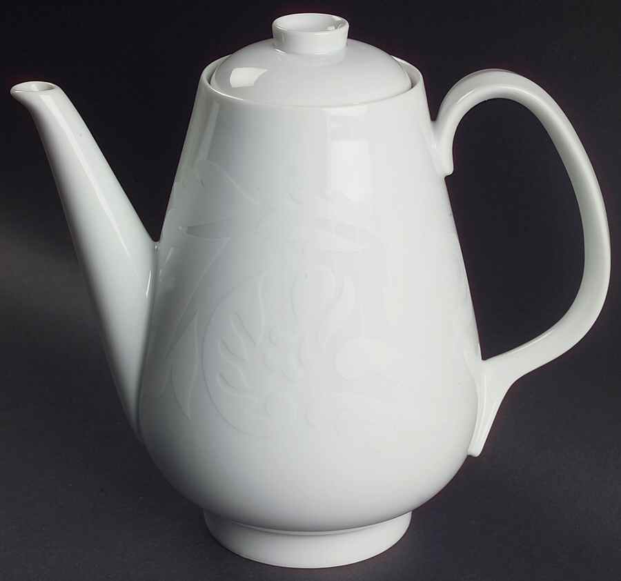 Double Damask Coffee Pot & Lid by Easterling-1