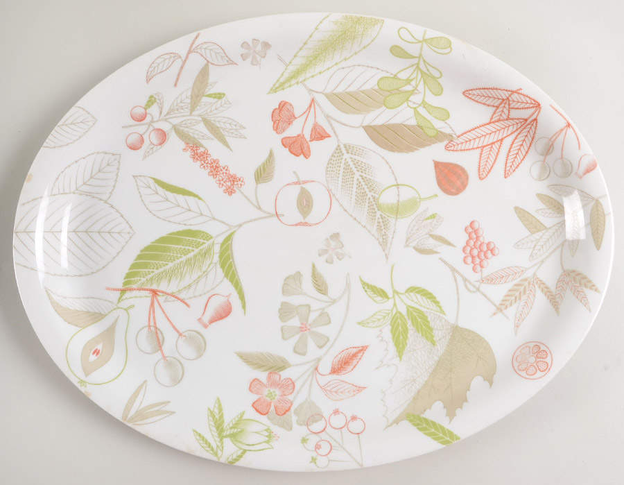 Forever Spring (Coupe) 16" Oval Serving Platter by Easterling-1
