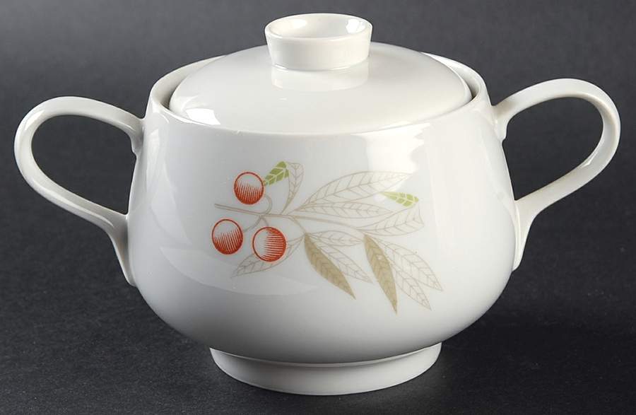 Forever Spring (Coupe) Sugar Bowl & Lid by Easterling-1