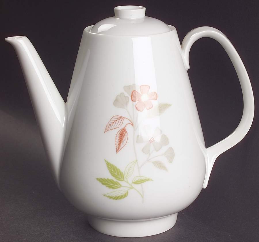 Forever Spring (Coupe) Coffee Pot & Lid by Easterling-1