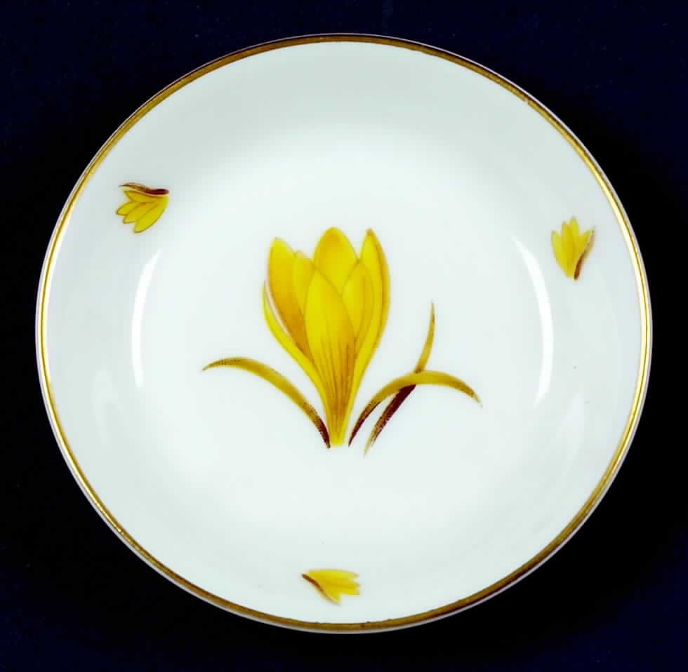 Golden Crocus Butter Pat by Easterling-1