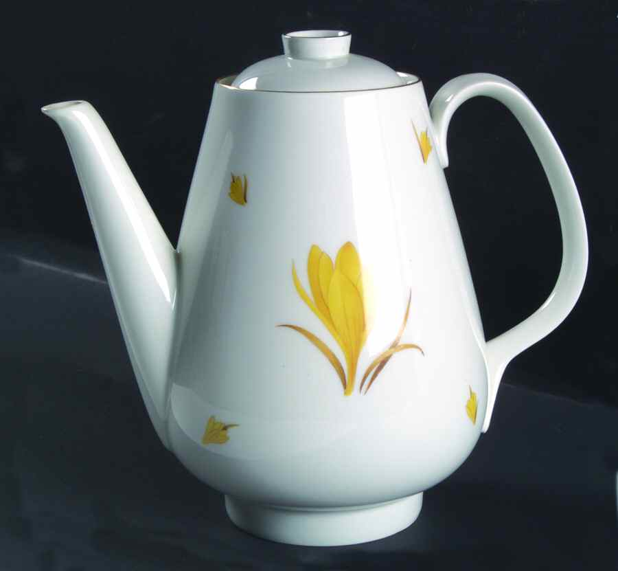 Golden Crocus Coffee Pot & Lid by Easterling-1