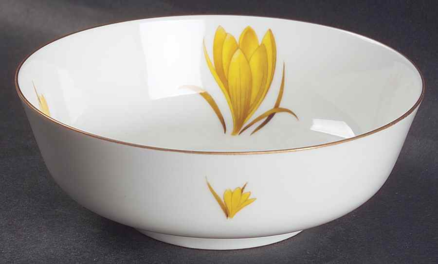 Golden Crocus Coupe Cereal Bowl by Easterling-1
