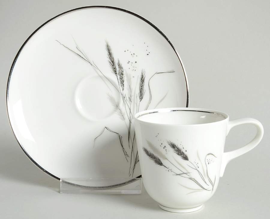 Kora Flat Demitasse Cup & Saucer Set by Easterling-1