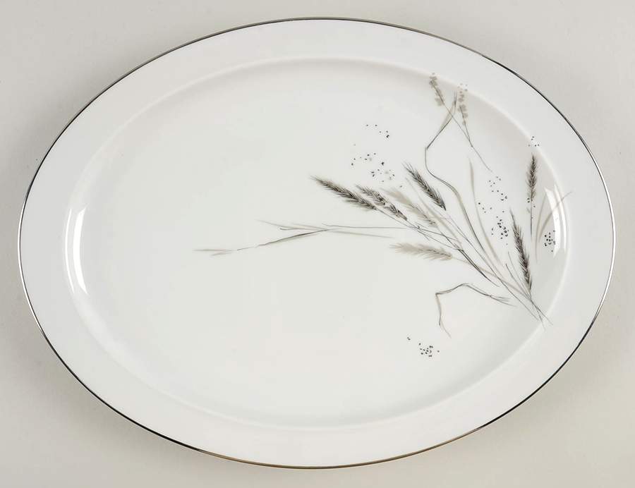 Kora 14" Oval Serving Platter by Easterling-1