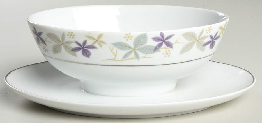 Laurette Gravy Boat with Attached Underplate by Easterling-1