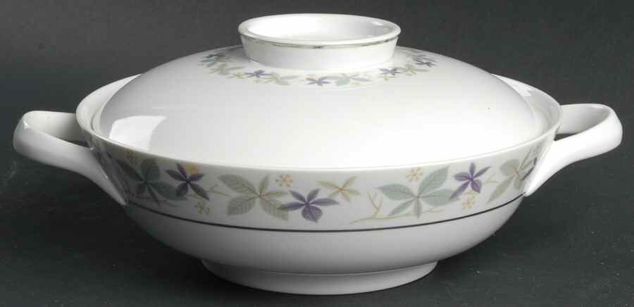 Laurette Round Covered Vegetable by Easterling-1