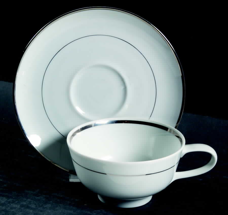 Lohengrin Flat Cup & Saucer Set by Easterling-1
