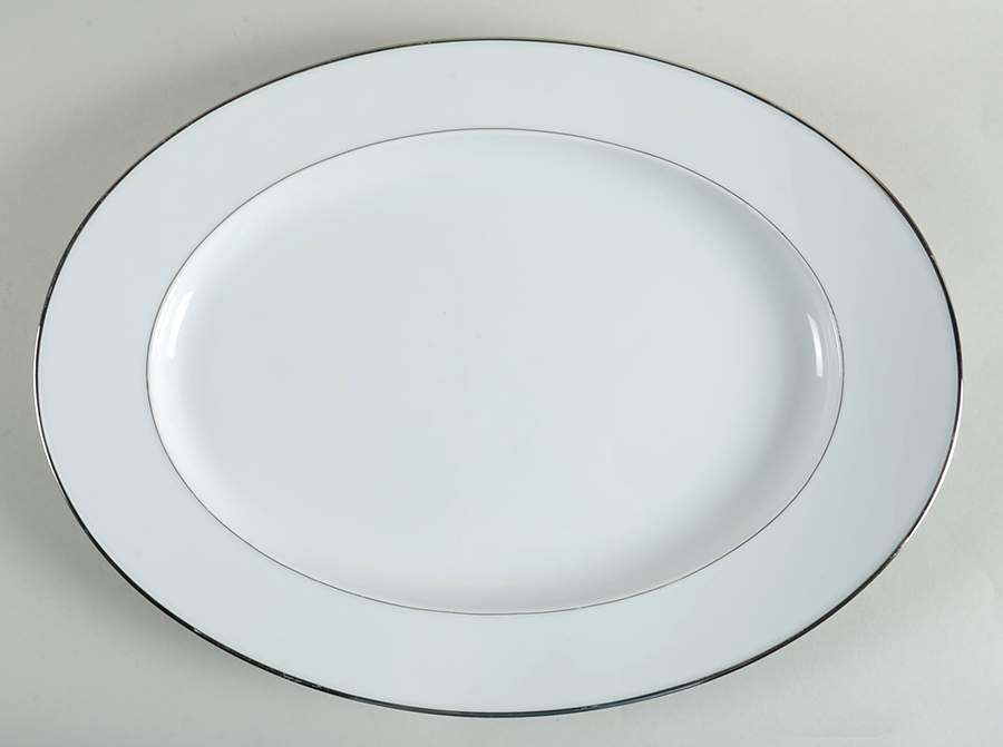 Lohengrin 16" Oval Serving Platter by Easterling-1