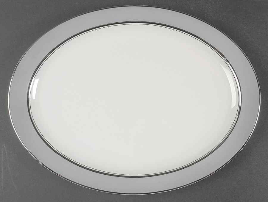 Majestic 12" Oval Serving Platter by Easterling-1
