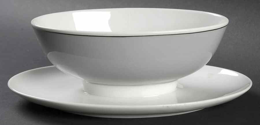 Majestic Gravy Boat with Attached Underplate by Easterling-1