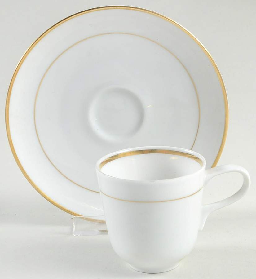 Our Love Flat Demitasse Cup & Saucer Set by Easterling-1