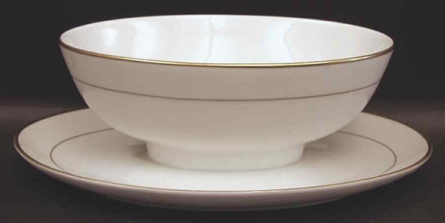 Our Love Gravy Boat with Attached Underplate by Easterling-1