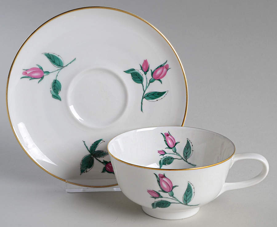 Radiance Footed Cup & Saucer Set by Easterling-1