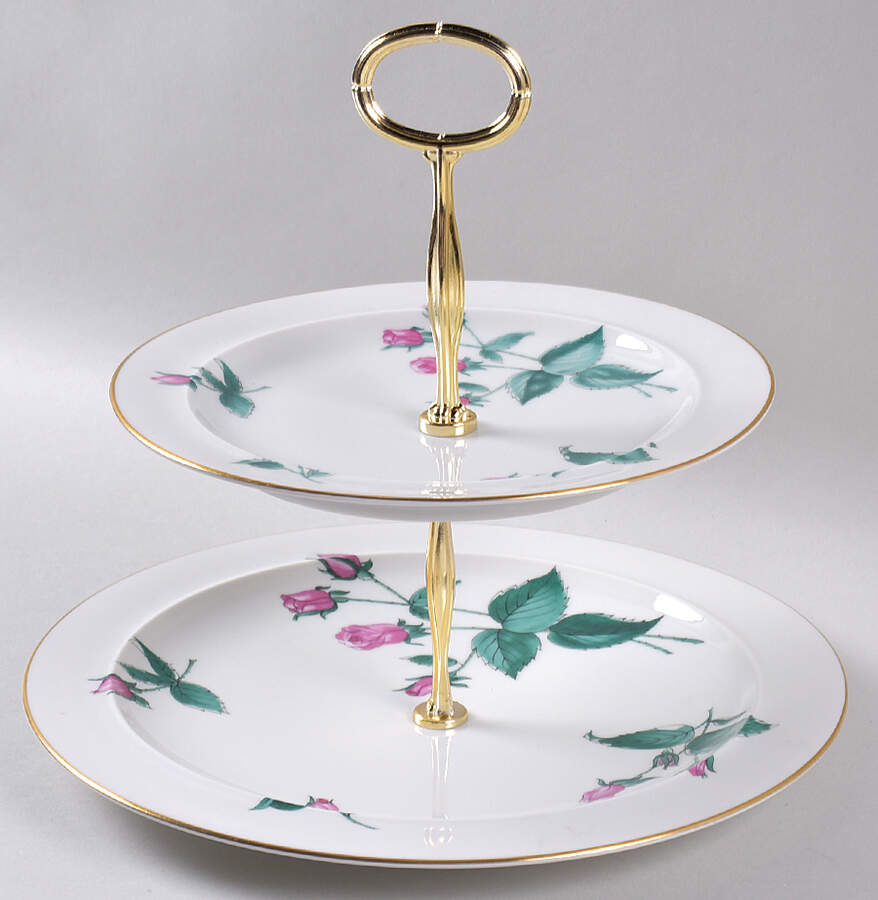 Radiance 6 5/8"-10"  2 Tiered Serving Tray (Dp, Sp) HC by Easterling-1