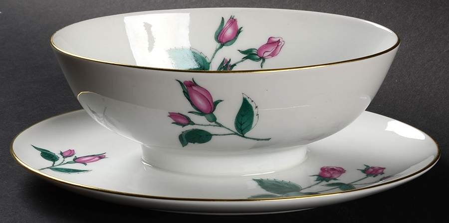 Radiance Gravy Boat with Attached Underplate by Easterling-1