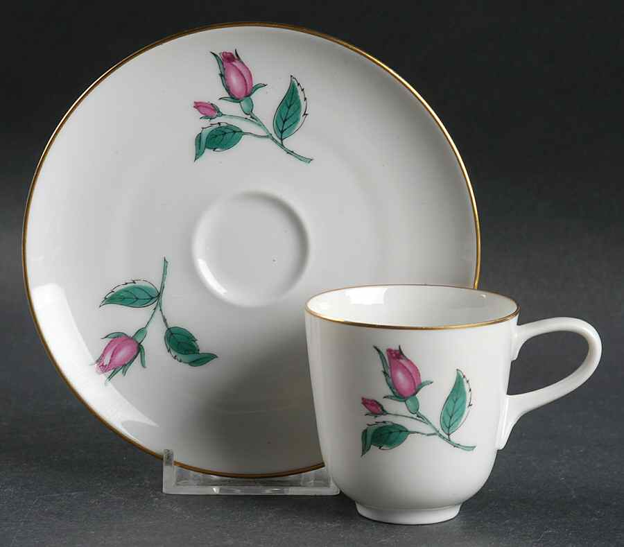 Radiance Flat Demitasse Cup & Saucer Set by Easterling-1
