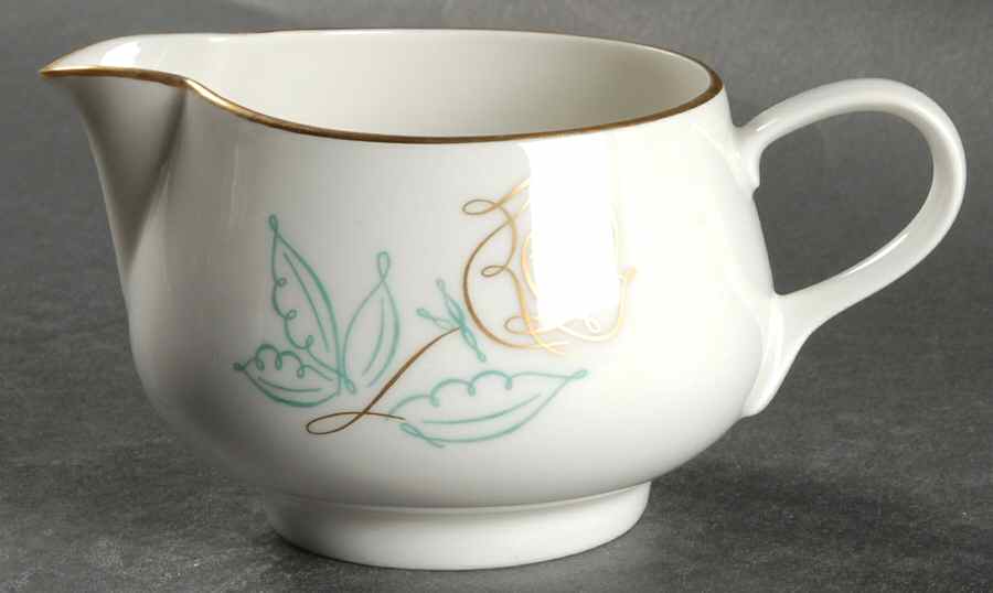 Spencerian Rose Creamer by Easterling-1