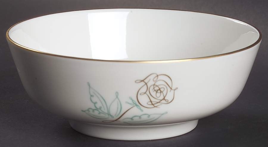 Spencerian Rose Coupe Cereal Bowl by Easterling-1