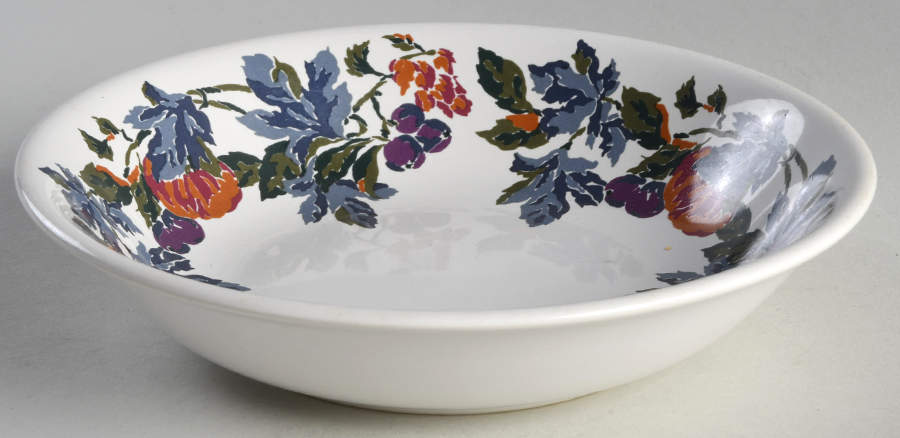 Harvest Blue Coupe Soup Bowl by Eddie Bauer-1