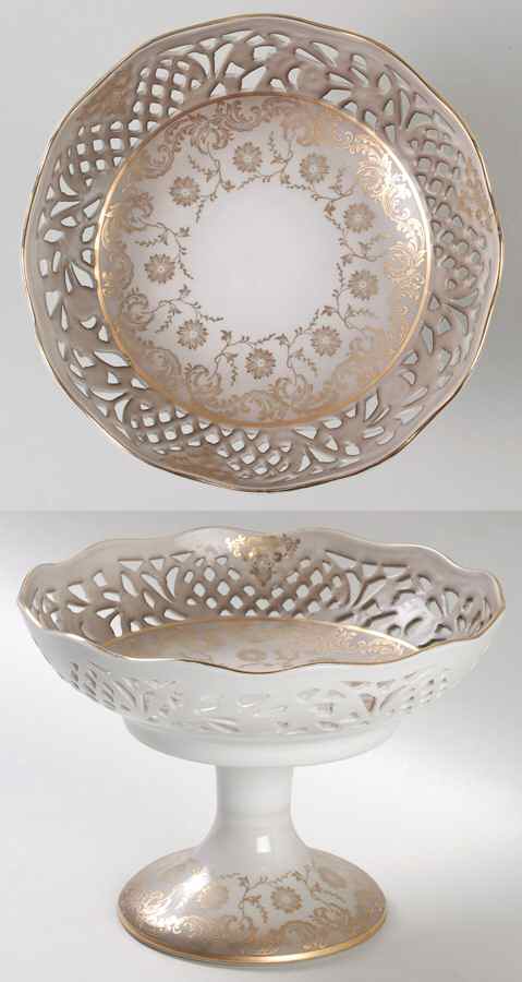 1578 Round Compote (Height X Width) by Eberthal-1