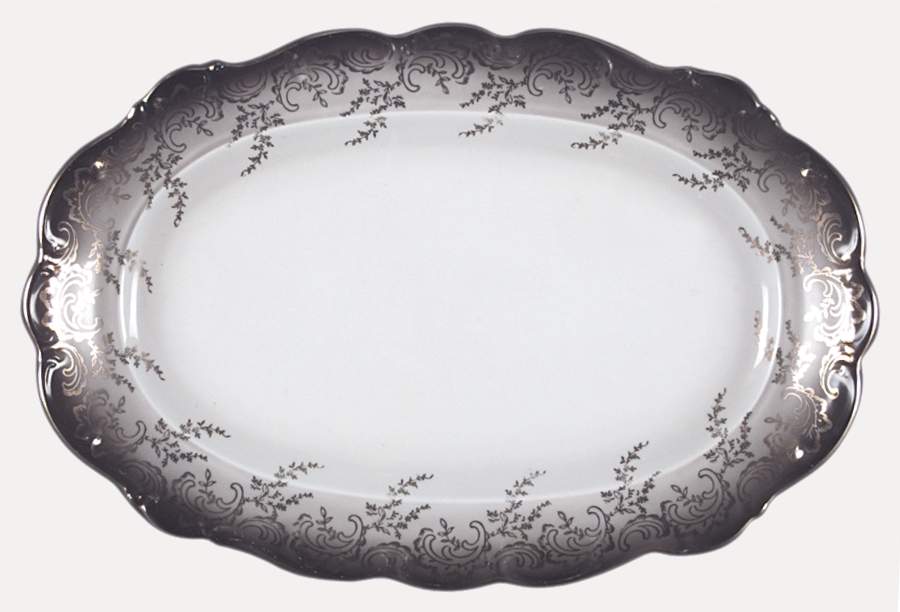 2786 14" Oval Serving Platter by Eberthal-1