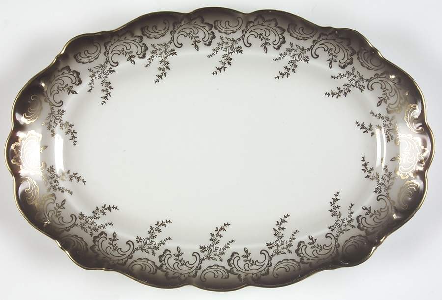 2786 12" Oval Serving Platter by Eberthal-1