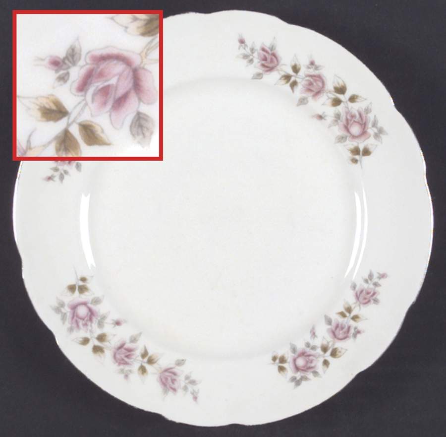Bella Rose Salad Plate by Embassy (Poland)-1